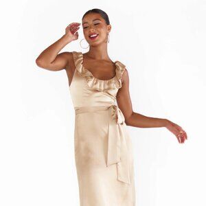 Show Me Your MuMu Alexis Dress in Champagne